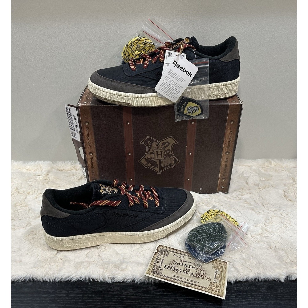 NEW Reebok Club‎ Harry Potter Houses Hogwarts Men's Size 11.5 Shoes Sneakers